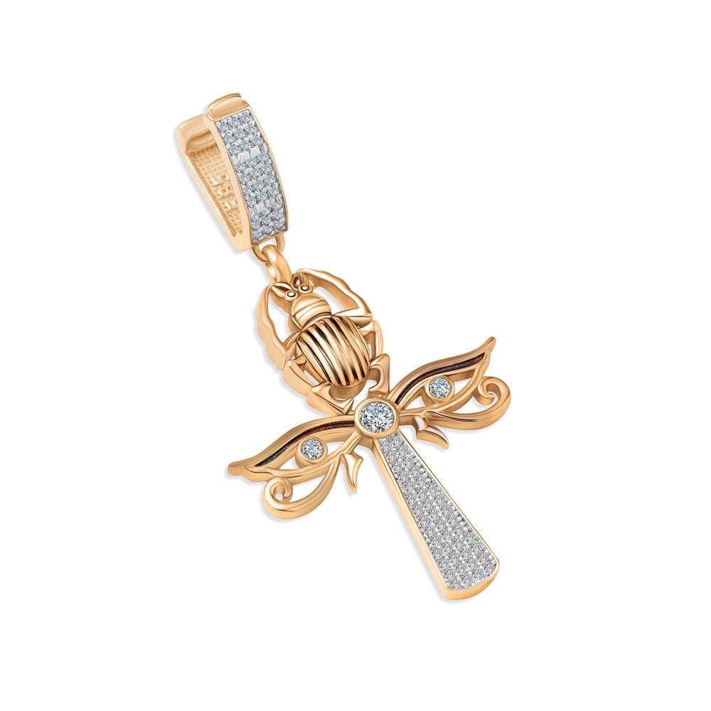 EMA Taşlı Ankh Charm